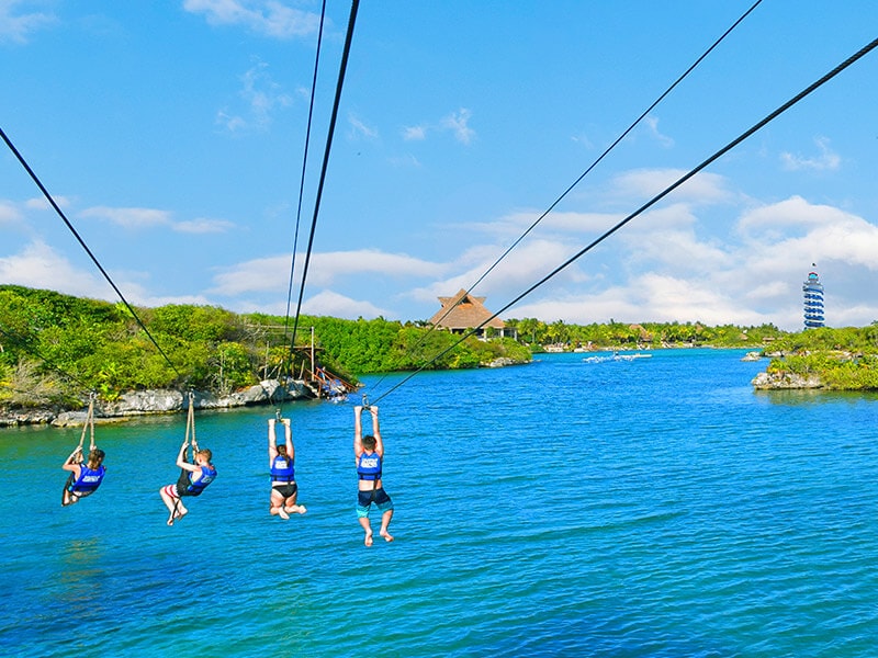 Xel-Ha Zip Line Playa Del Carmen